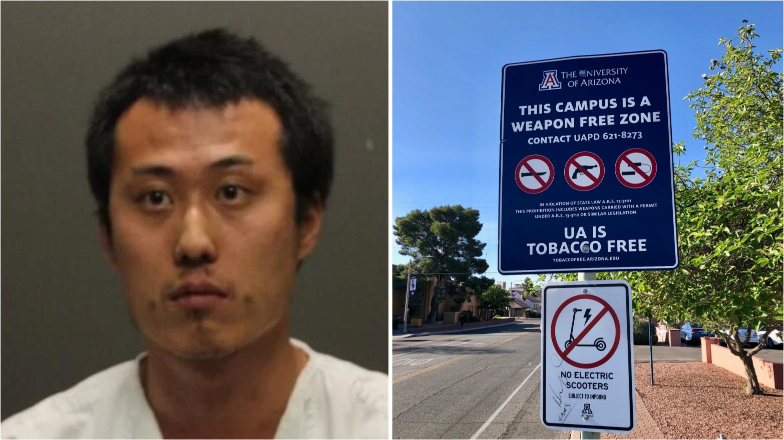 Man Arrested for Threatening Mass Shooting at University of Arizona