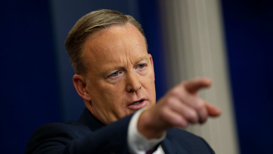 Sean Spicer's Dippin' Dots Tweets Put Press Secretary On The Spot : NPR