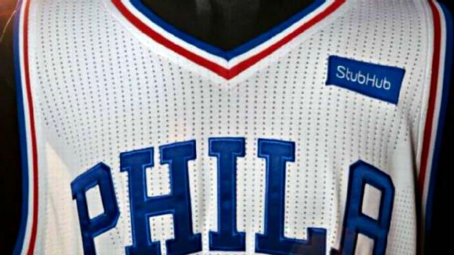 76ers become 1st team to accept uniform ads