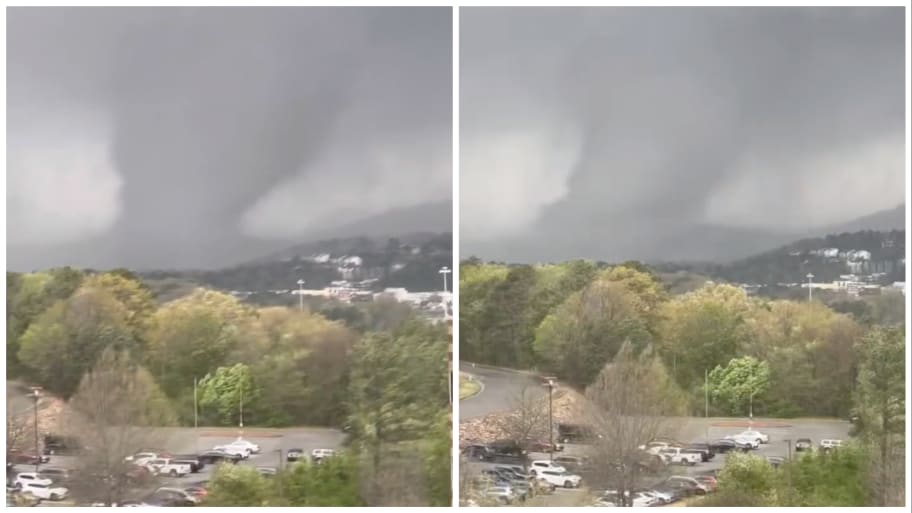 Little Rock, Arkansas, was hit by a “catastrophic” tornado on Friday.