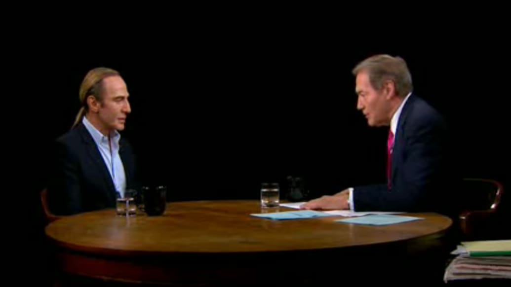 John Galliano Charlie Rose Video Interview – StyleCaster
