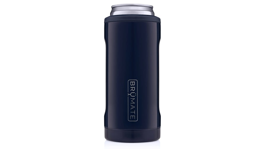 BruMate Hopsulator Slim 12 oz Slim Matte Black BPA Free Vacuum Insulated  Tumbler 