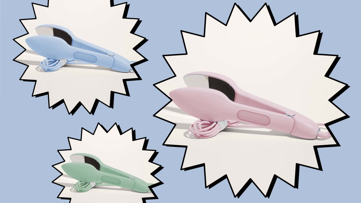 If You’ve Ever Used Your Straightener as a Makeshift Iron, The Nori Press Steam Iron Is for You