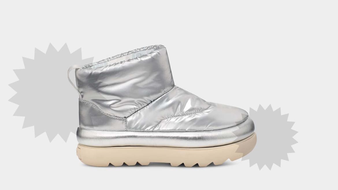 These Metallic UGG Boots Are The New “It” Shoe of the Season
