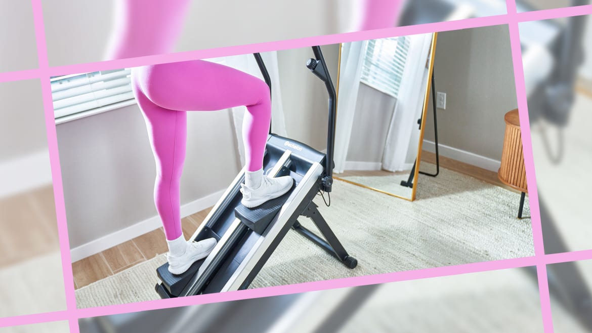This Foldable Stair Climber Is the New Walking Pad—But It Burns Way More Calories
