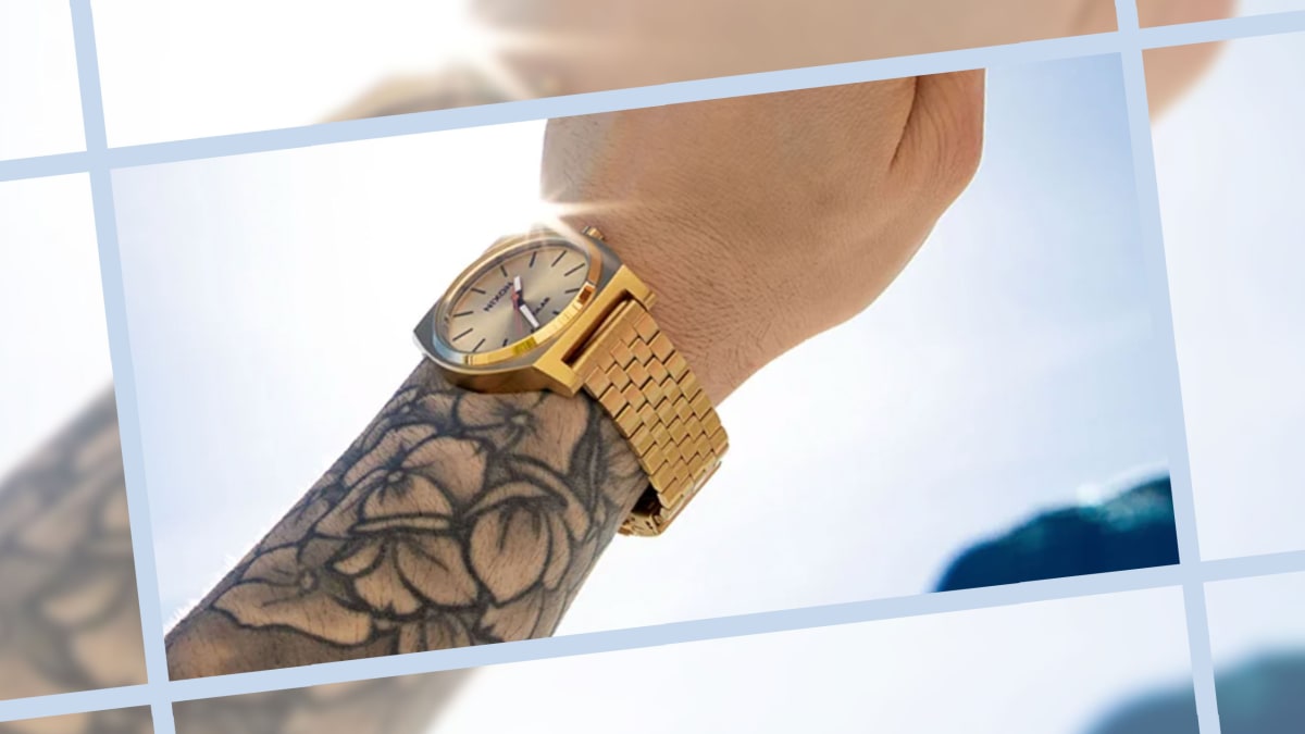 Time Teller Watch, All Gold / Gold