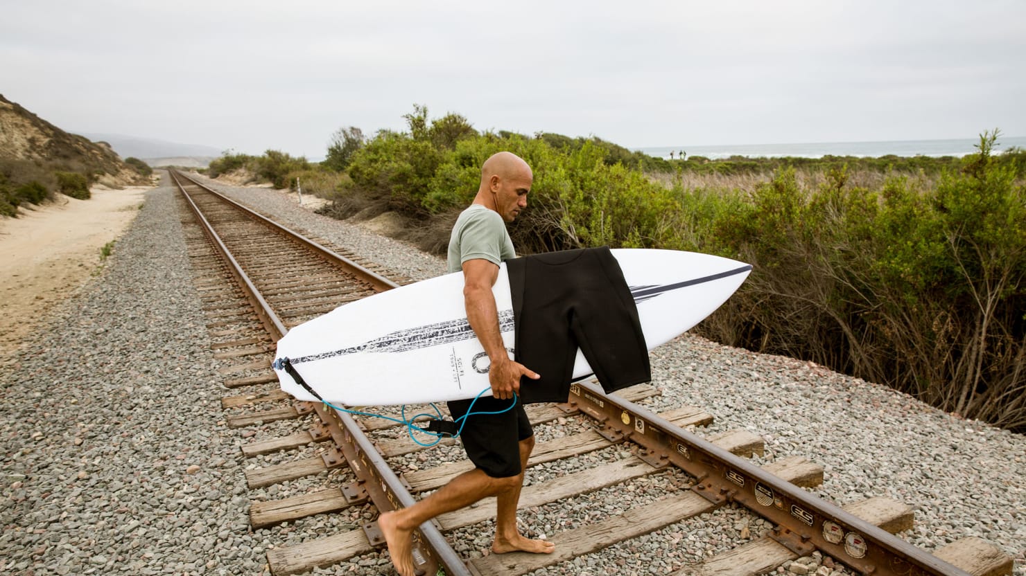 Kelly Slater designs a sustainable clothing line from recycled