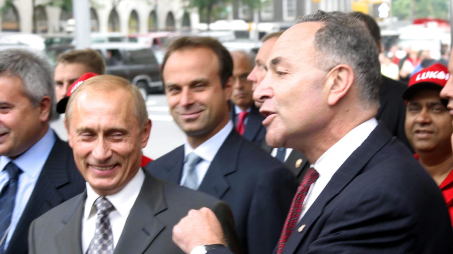 Schumer claims Trump is too cozy with Putin - Stormfront