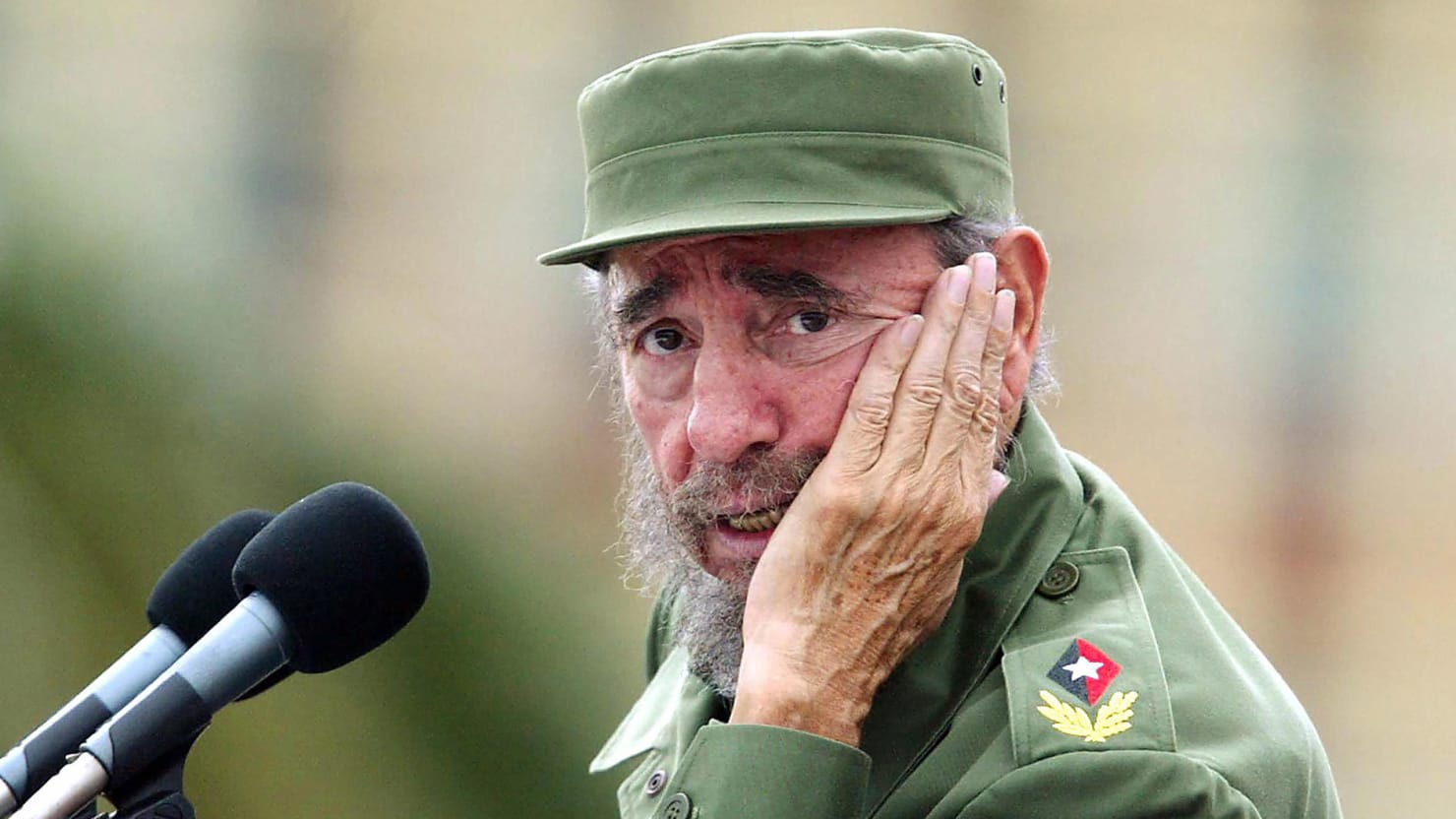 Фидель Кастро пожилой
