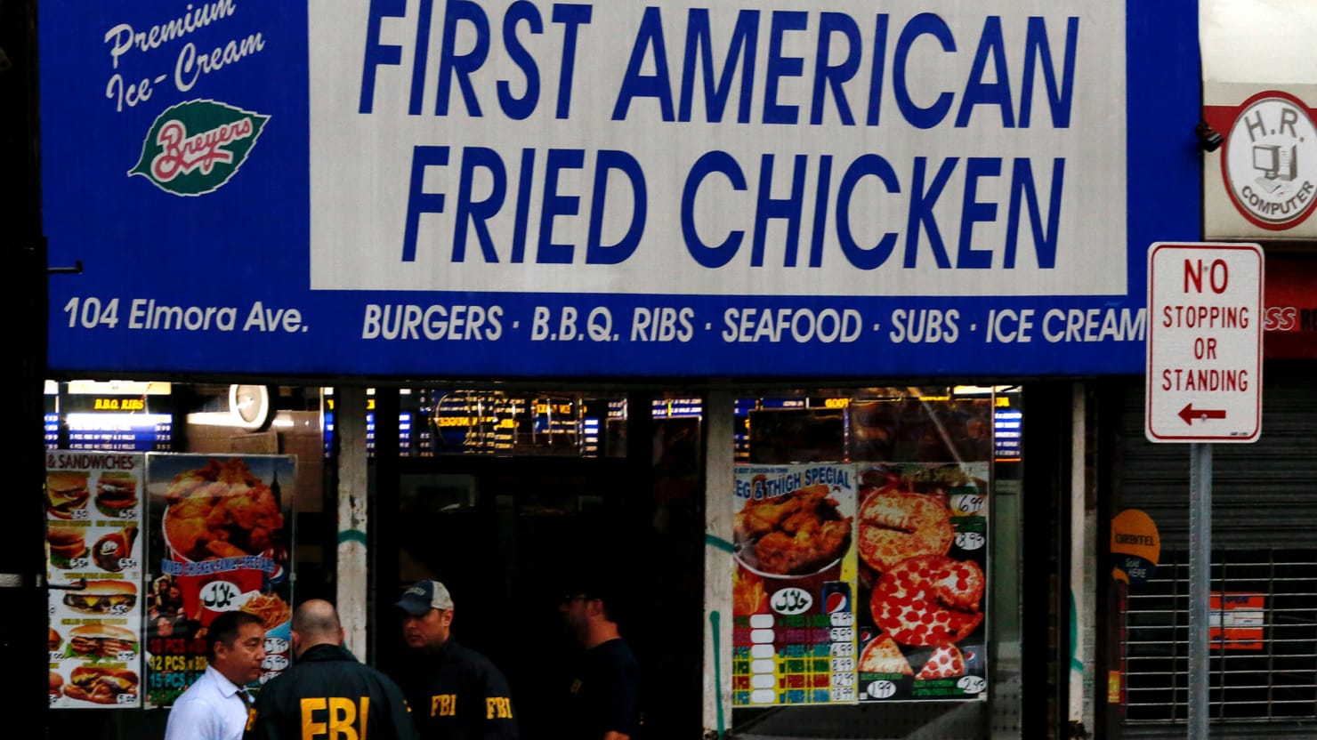 American fries. Turks New York.