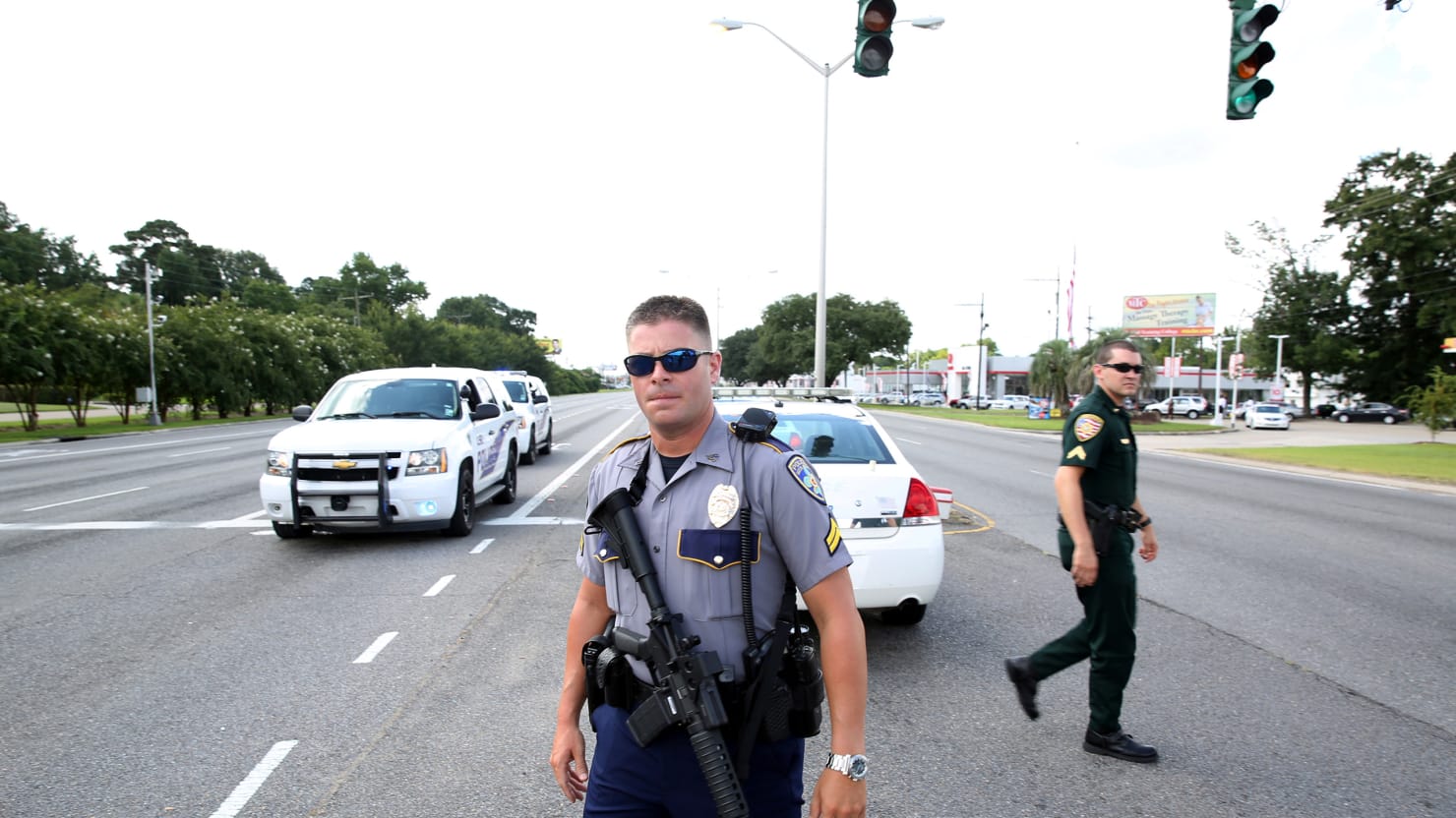 3 Baton Rouge Cops Shot and Killed by Suspect With Assault Rifle