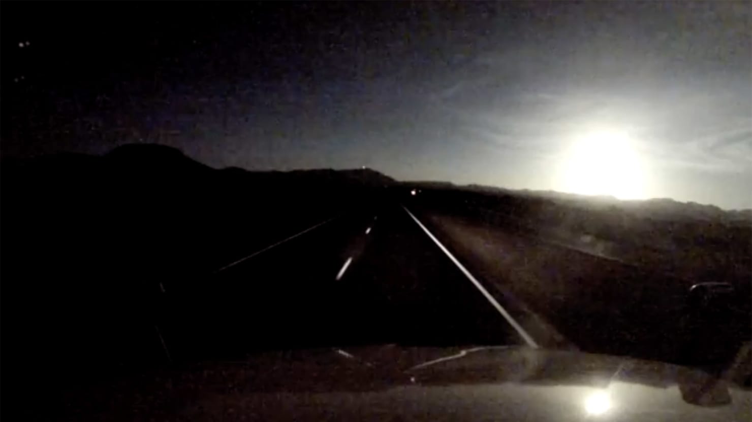 Video Shows Possible Meteor Lighting Up The Arizona Sky