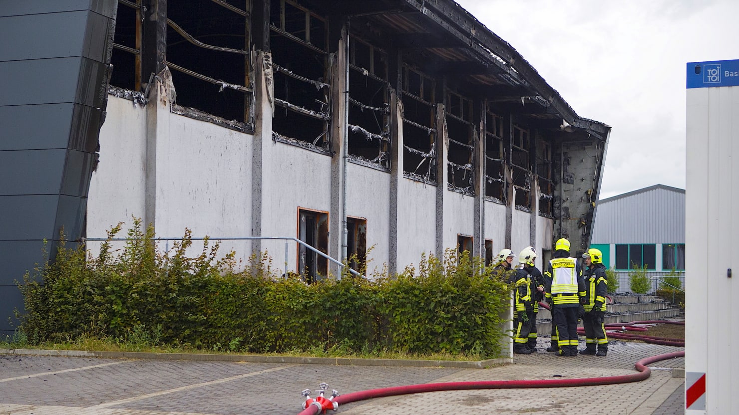 German Asylum Shelter Burns in Arson