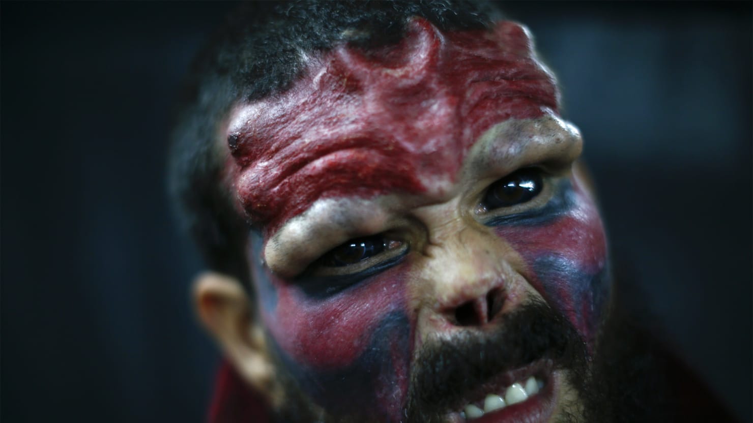 A Man Cut His Nose Off To Transform Into Marvel’s Captain America