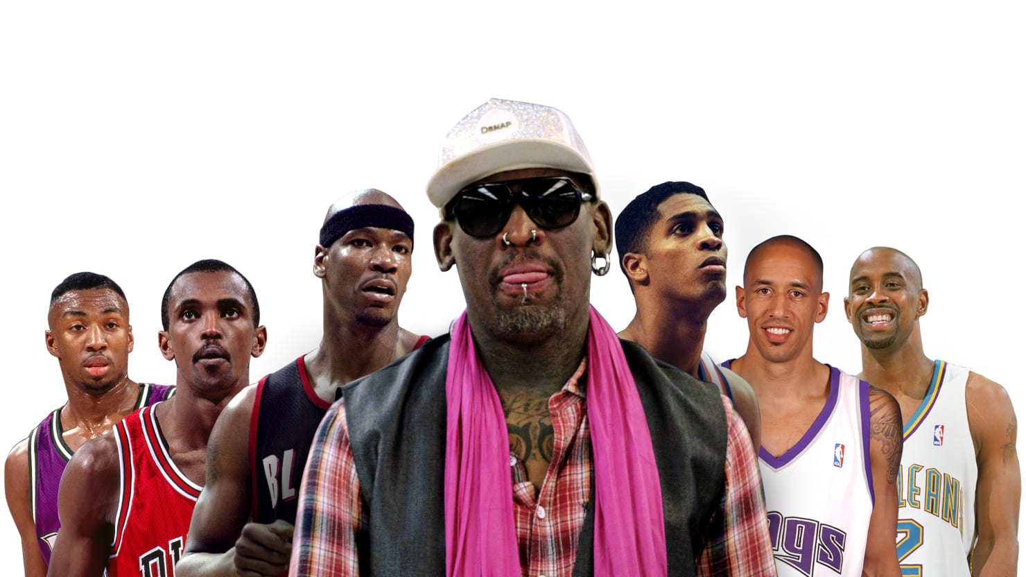 Doug Christie - Ex-NBA - Image 2 from Dennis Rodman's Old-Timer North  Korean Roster