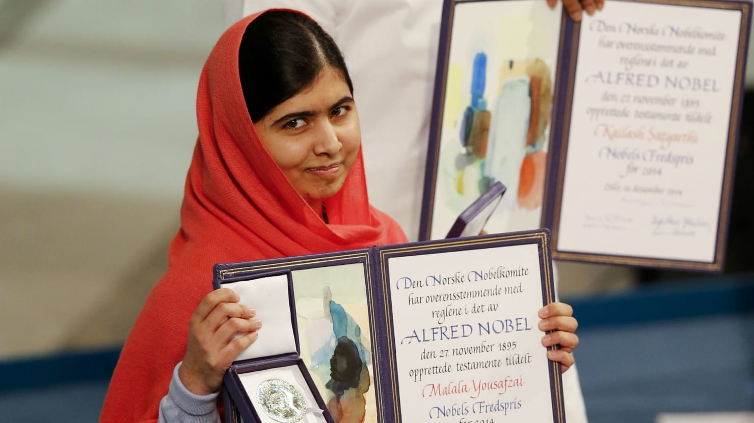Malala at Nobel: My Story Not Unique