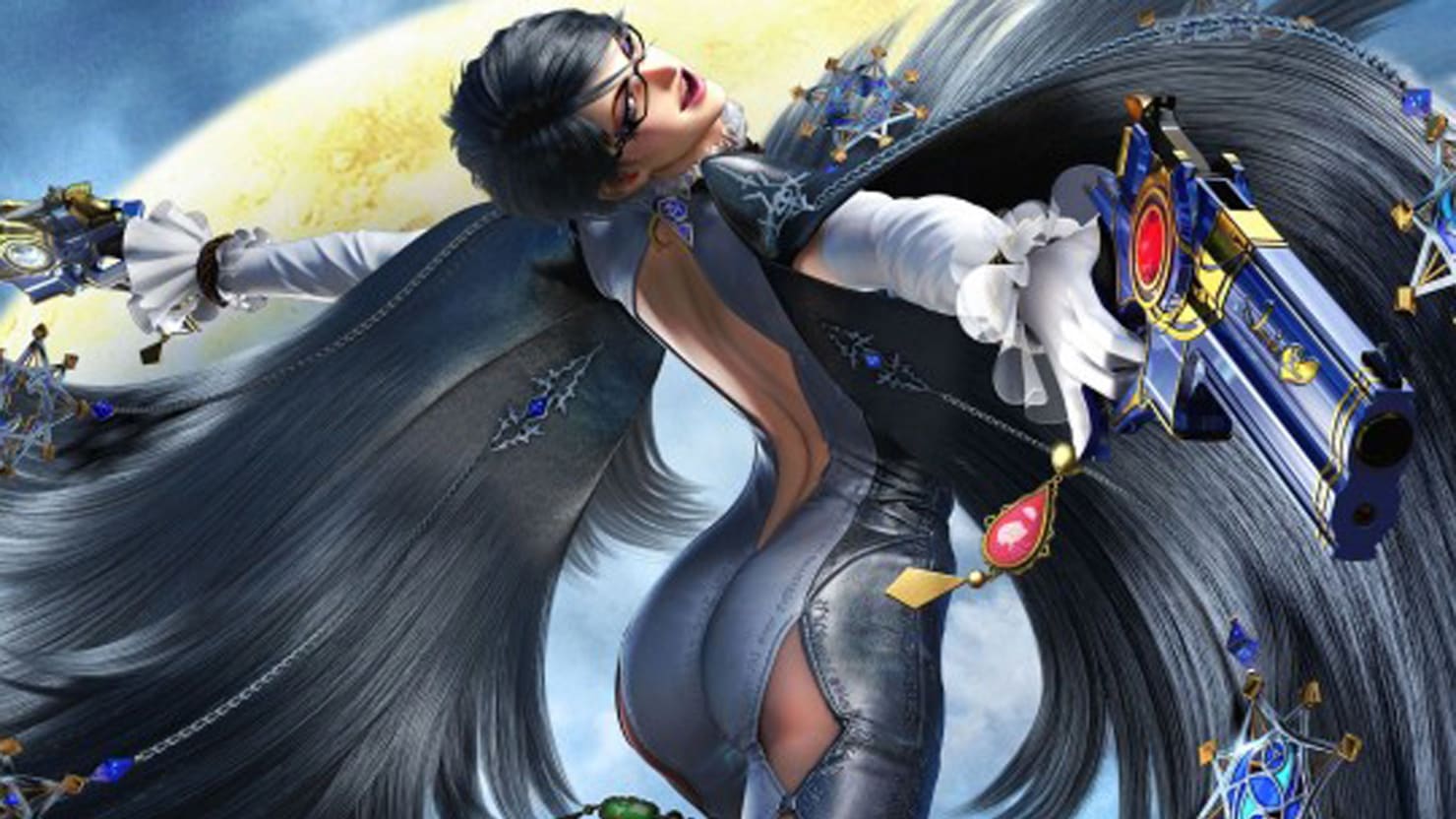 Which artwork of Bayonetta do you like? I like the full body with blue  background. Its striking and the alluring pose is beautiful. : r/PS3
