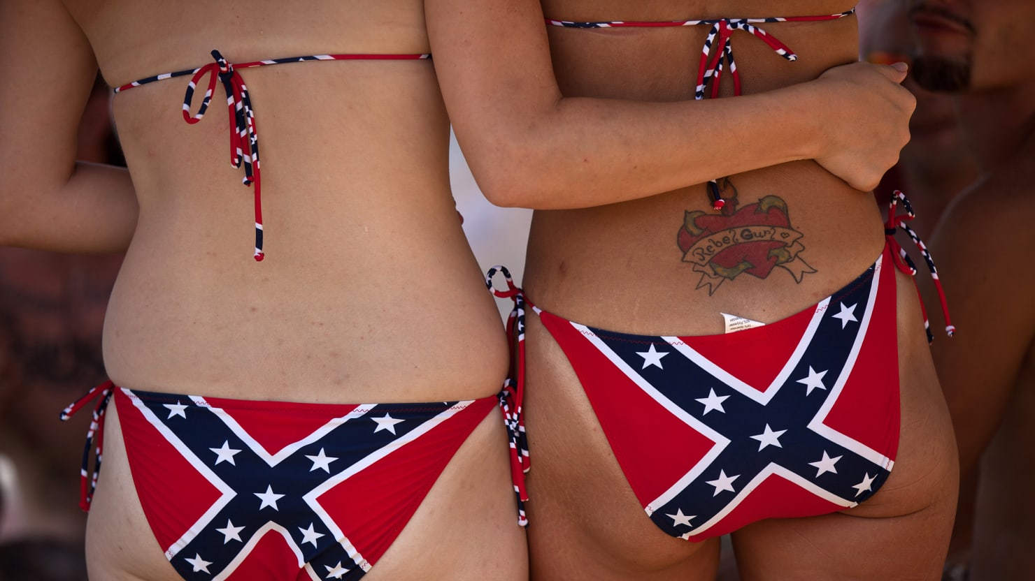 Confederate flag lingerie