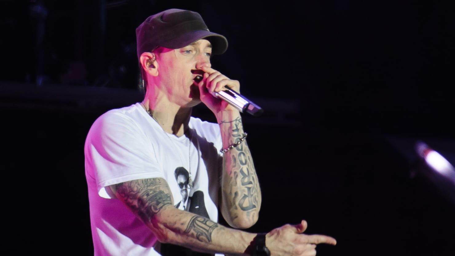 Rapping, Dr. Dre, Eminem.