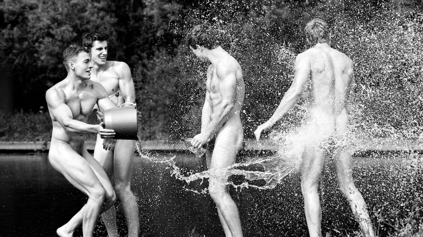 Naked Rowers' Pose For Charity To Help Fight Homophobia