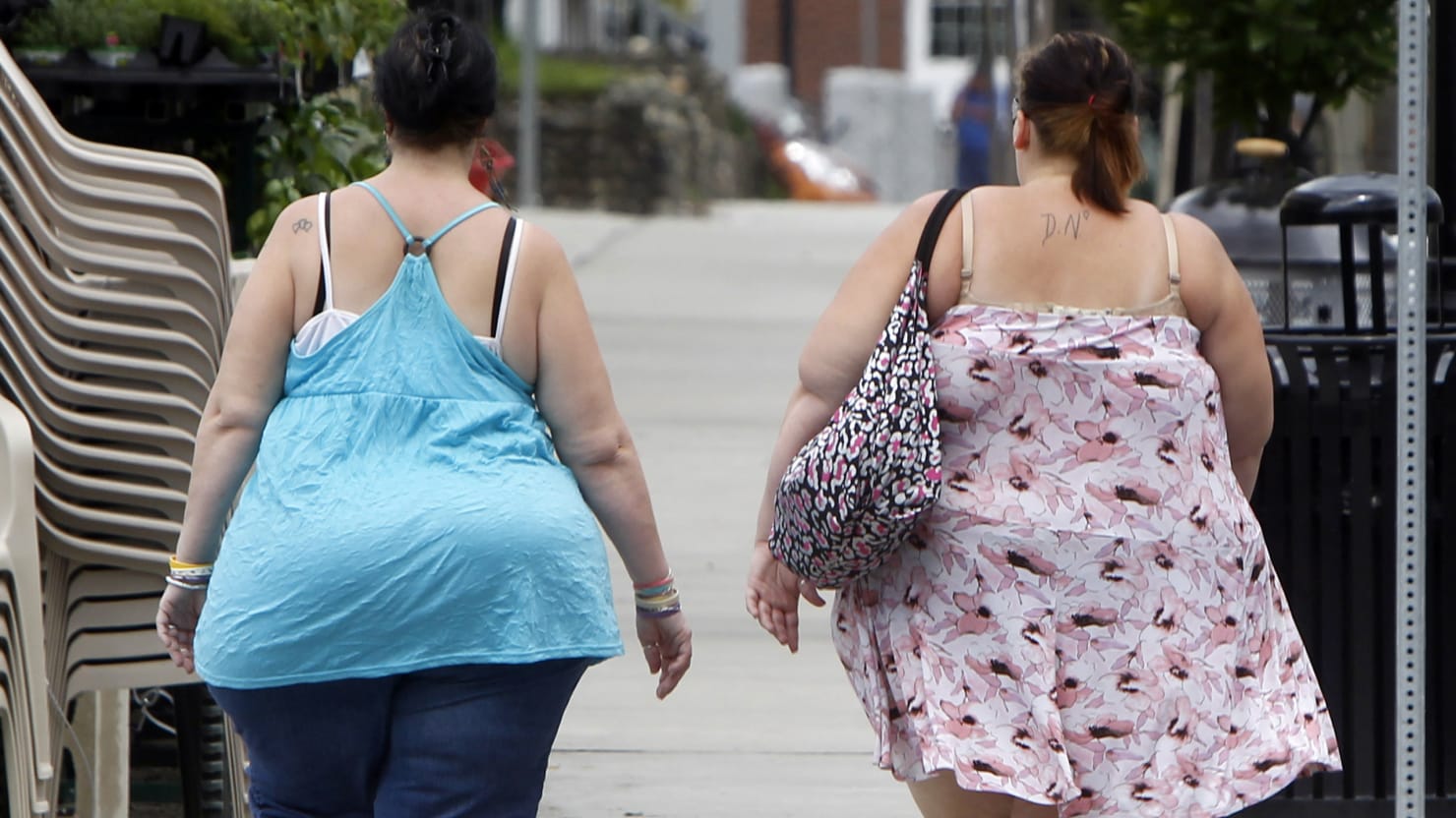 Куча толстых. Ожирение в Америке.