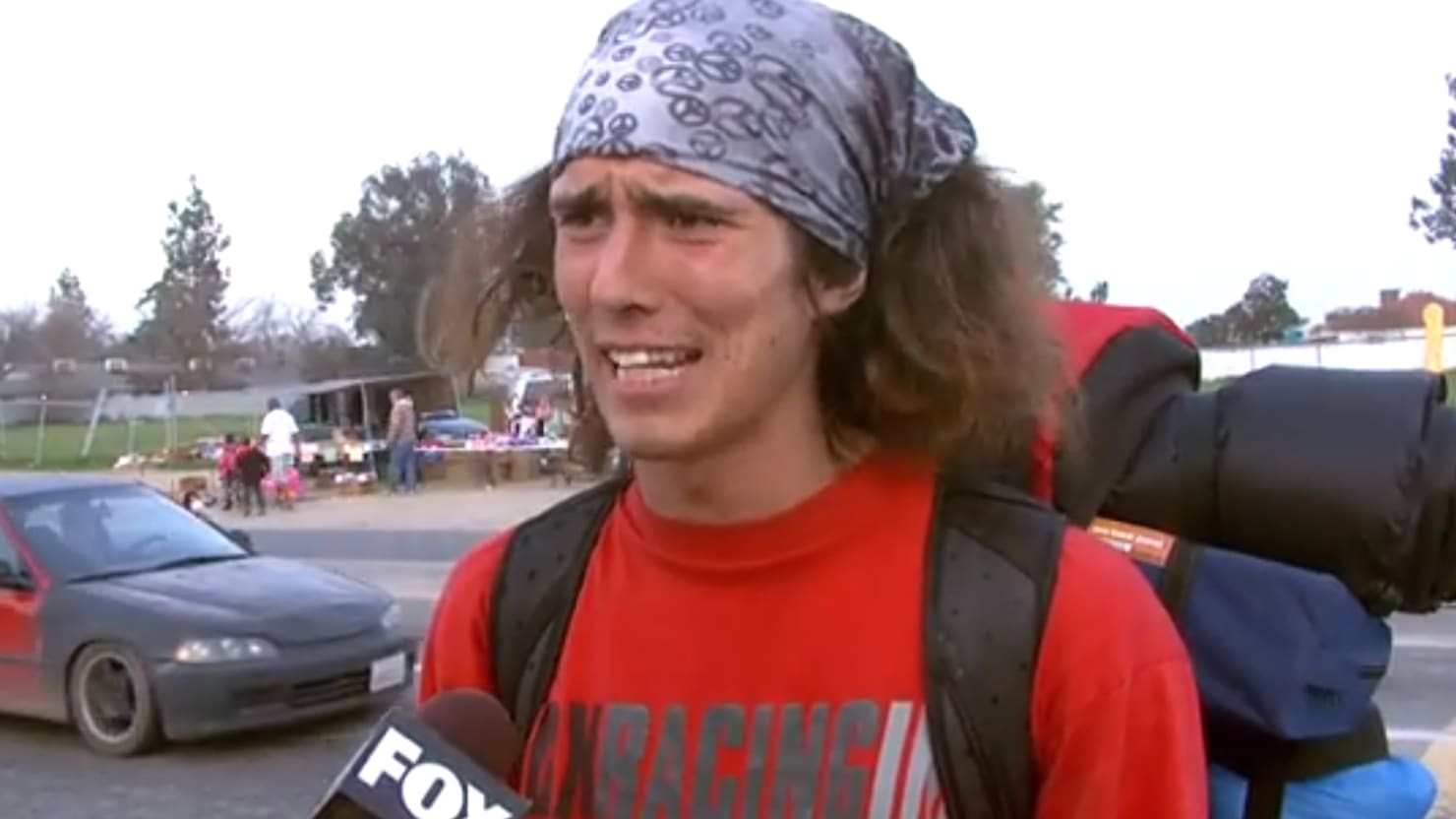 Kai The Hatchet Wielding Hitchhiker Viral Star Now An Alleged Killer 8265