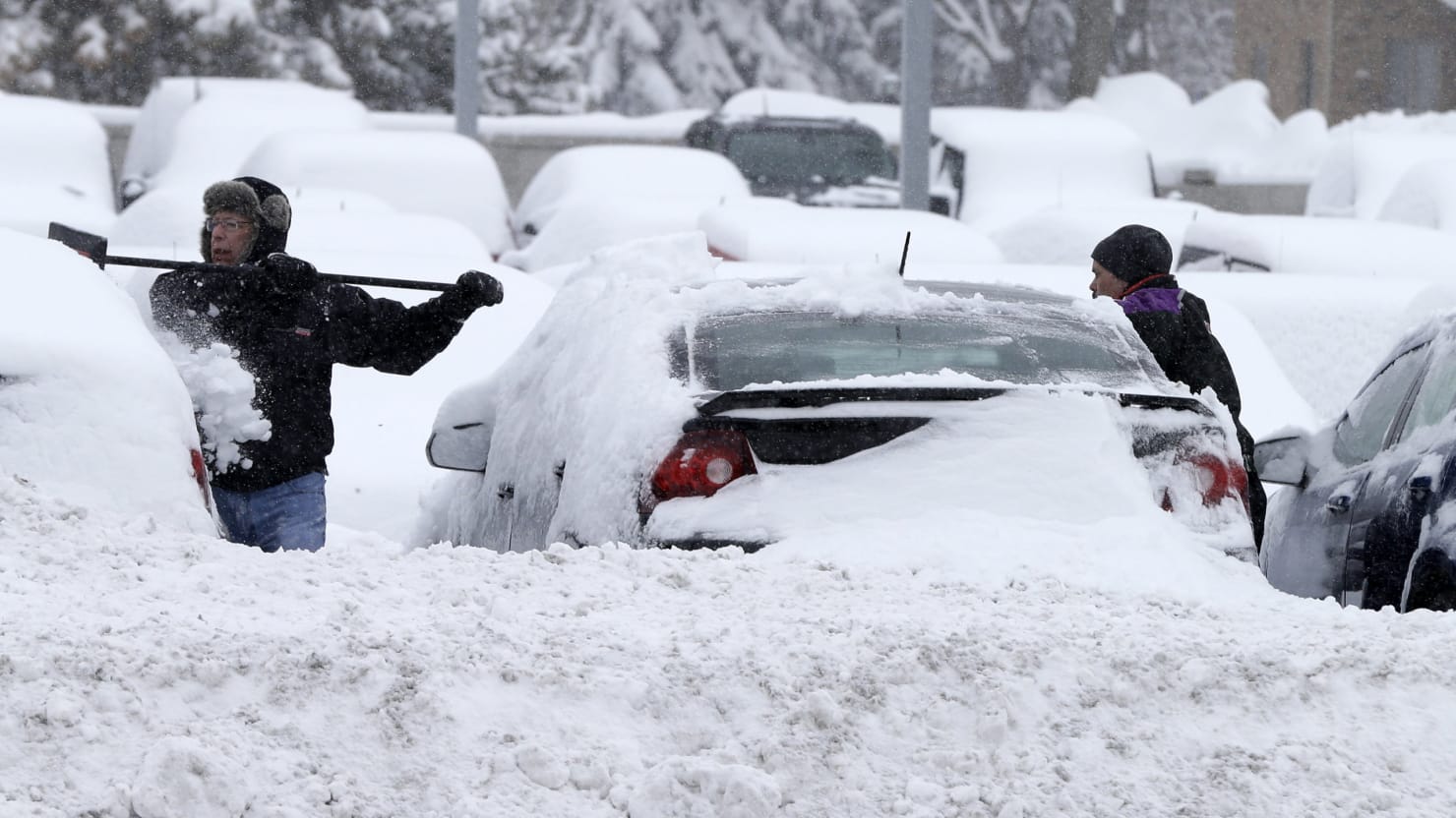 Snowstorm video 