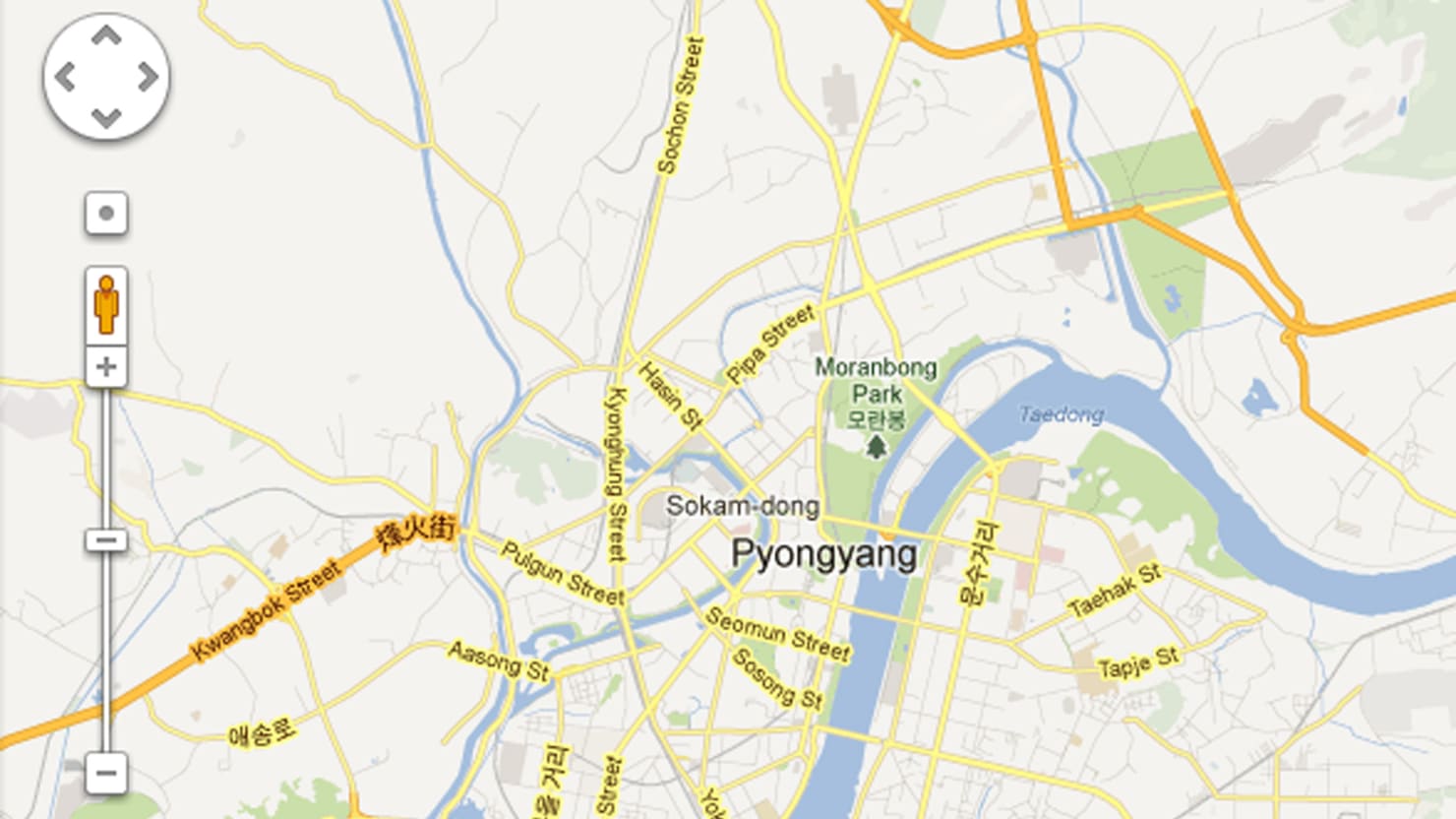 korea north google maps nuclear test