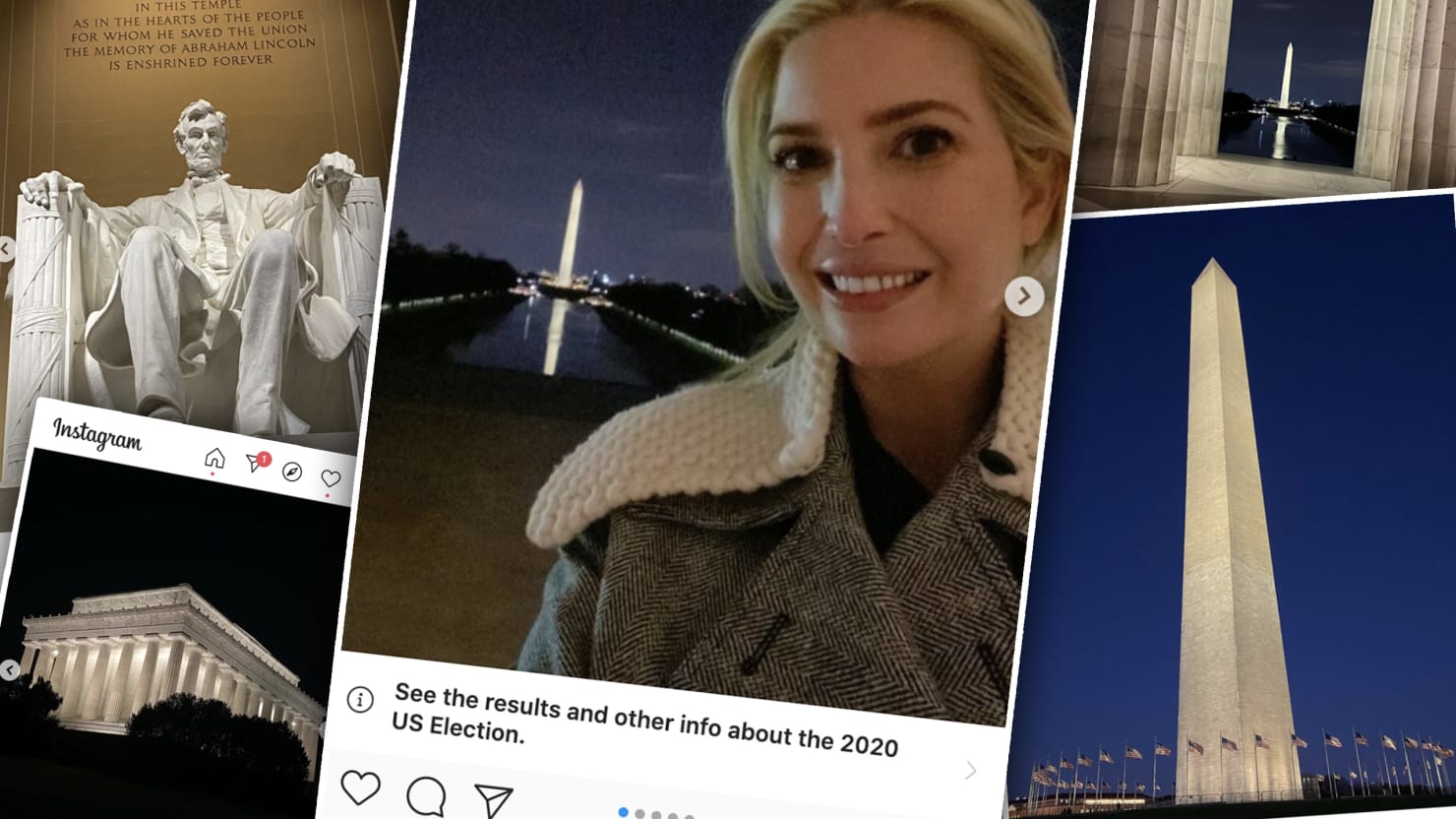 Ivanka Trump Went on a Strange Late-Night Tour of Washington’s Monuments
