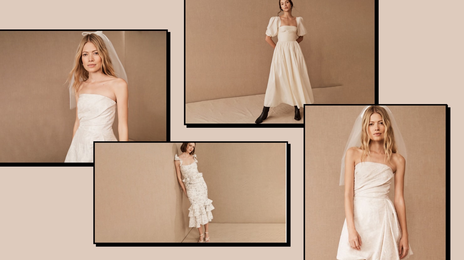 Actually Chic Elopement Wedding Dresses For Every Low-Key Bride to Be