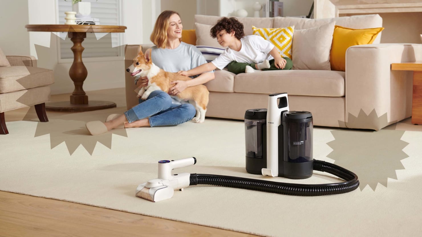 Tineco CARPET ONE Smart Carpet Cleaner Machine, Lightweight Carpet