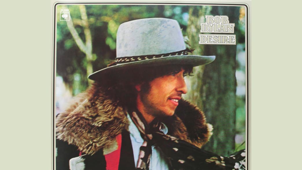 Album cover for Bob Dylan’s album “Desire”