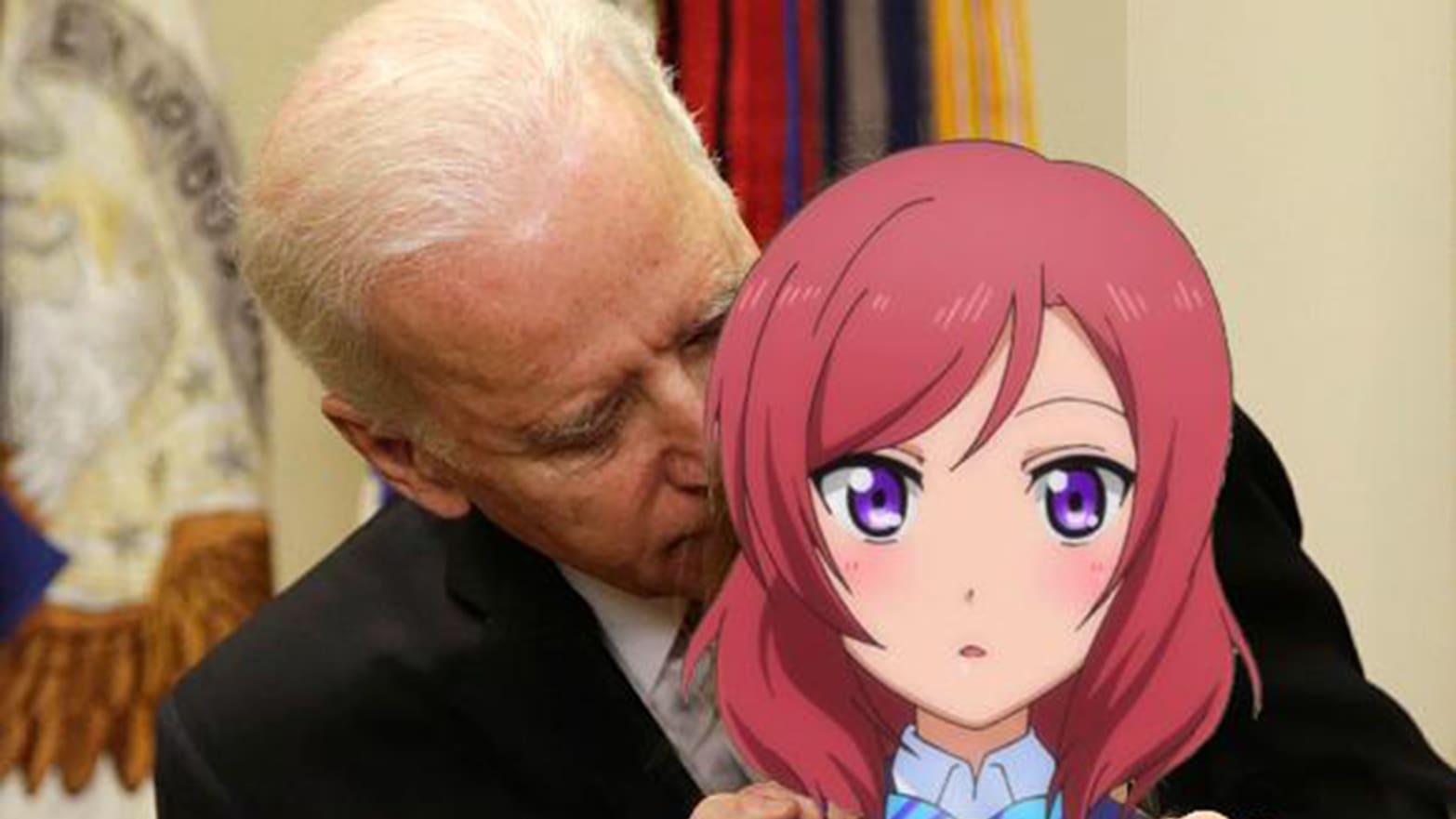 Joe Biden & Anime Girls vs. The Trump Dump
