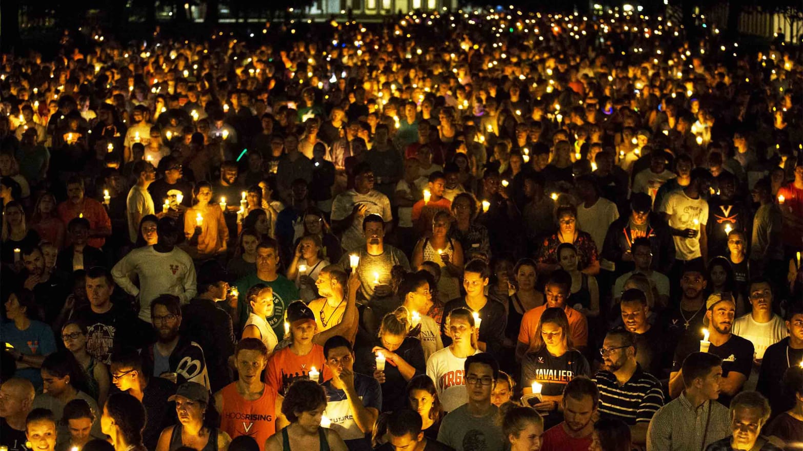 Image result for charlottesville massacre candlelight vigils