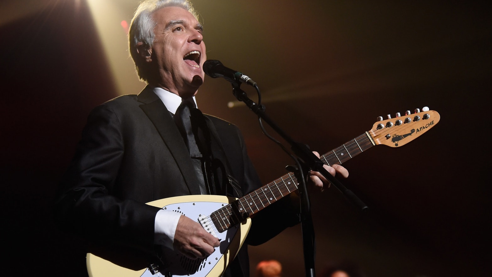 David Byrne performs onstage during Keep A Child Alive's 11th Annual Black Ball