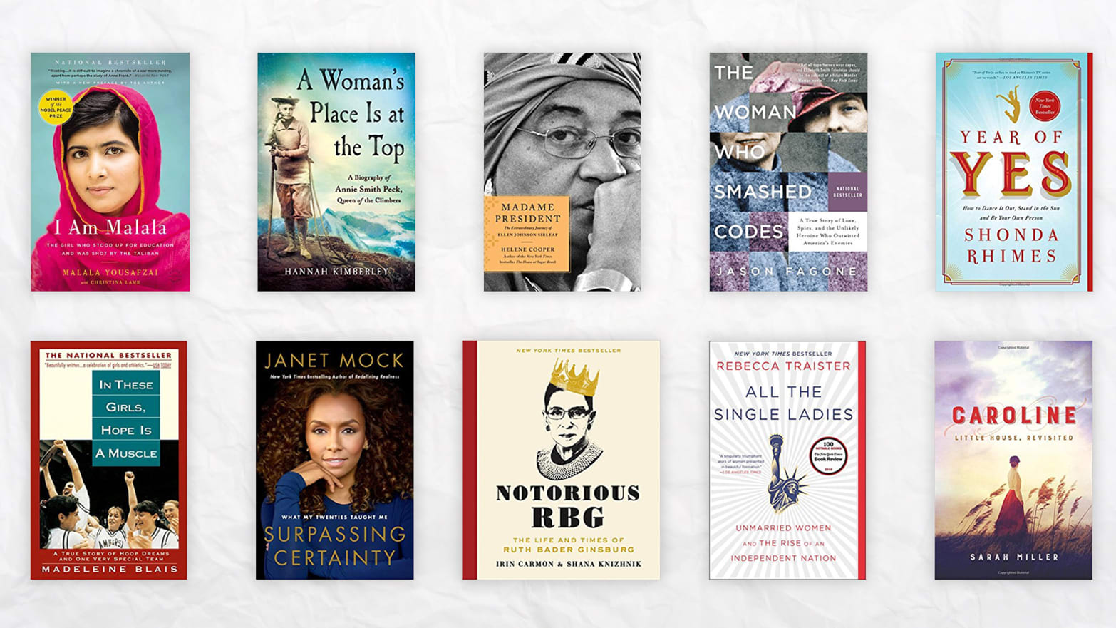 10 Books To Add To Your Women's History Month Reading List