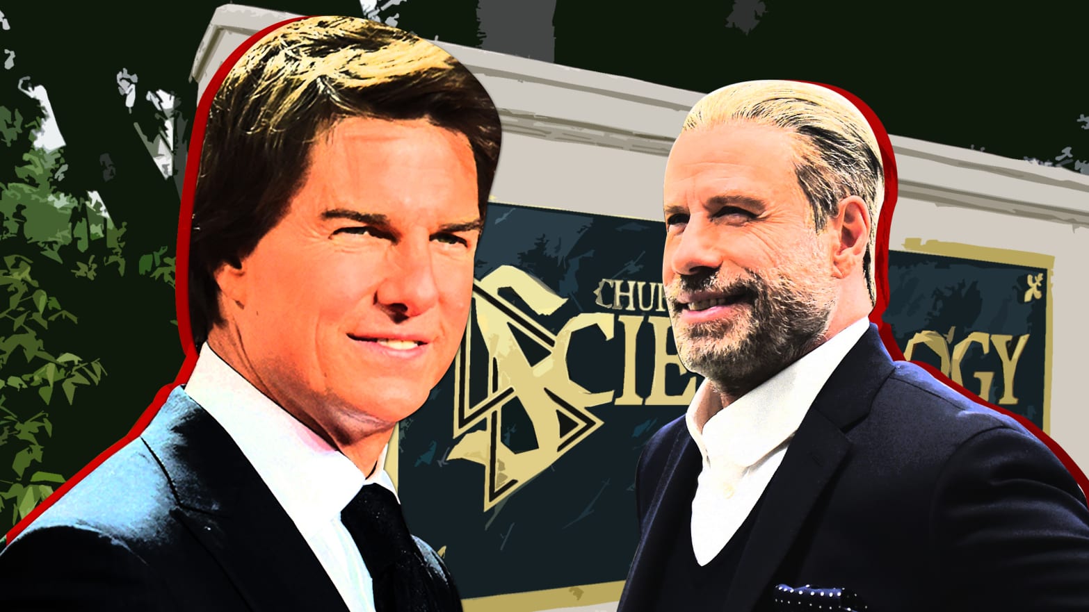 Inside Tom Cruise and John Travolta's Scientology Feud