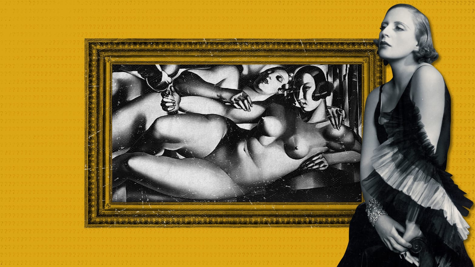 The Nazi Soldier Who Stole Tamara de Lempickas Famous Female Nudes Portrait