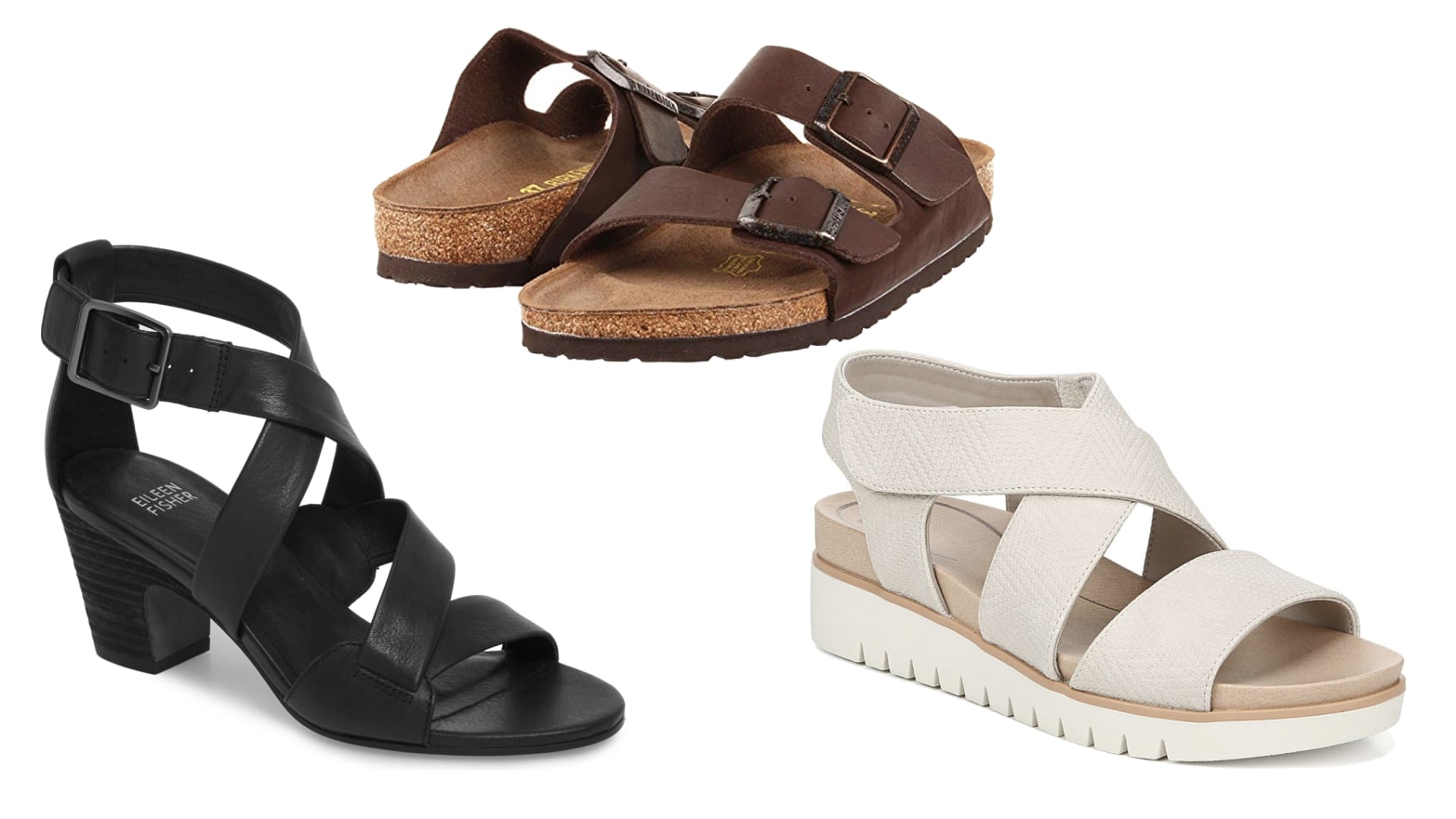 most supportive sandals