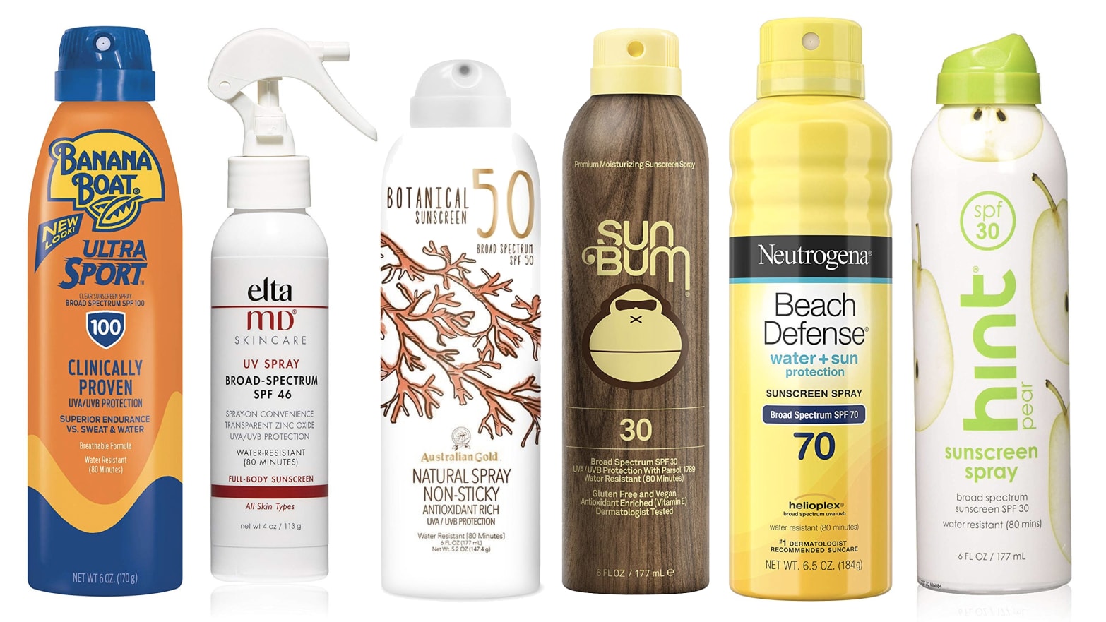 top rated spray sunscreen