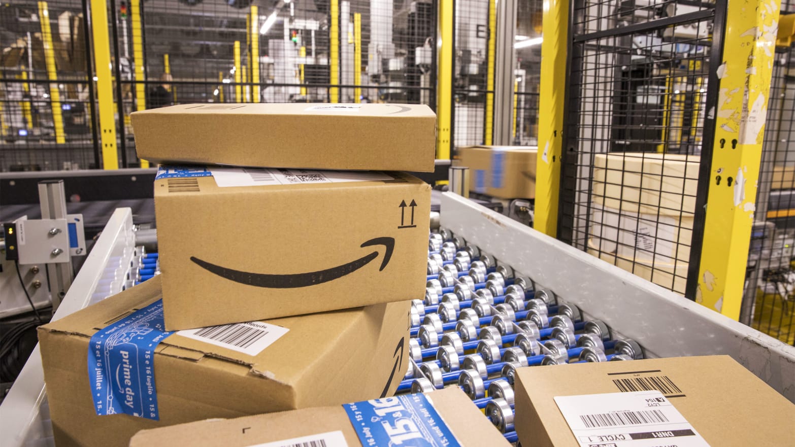 How one  warehouse prepares for Prime Day