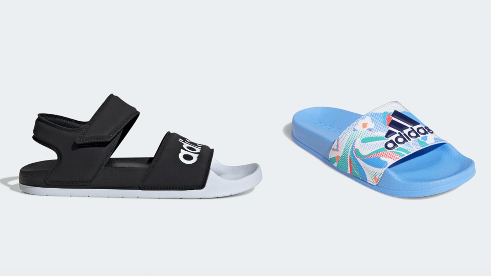 Shop Adidas Slides for 50% Off