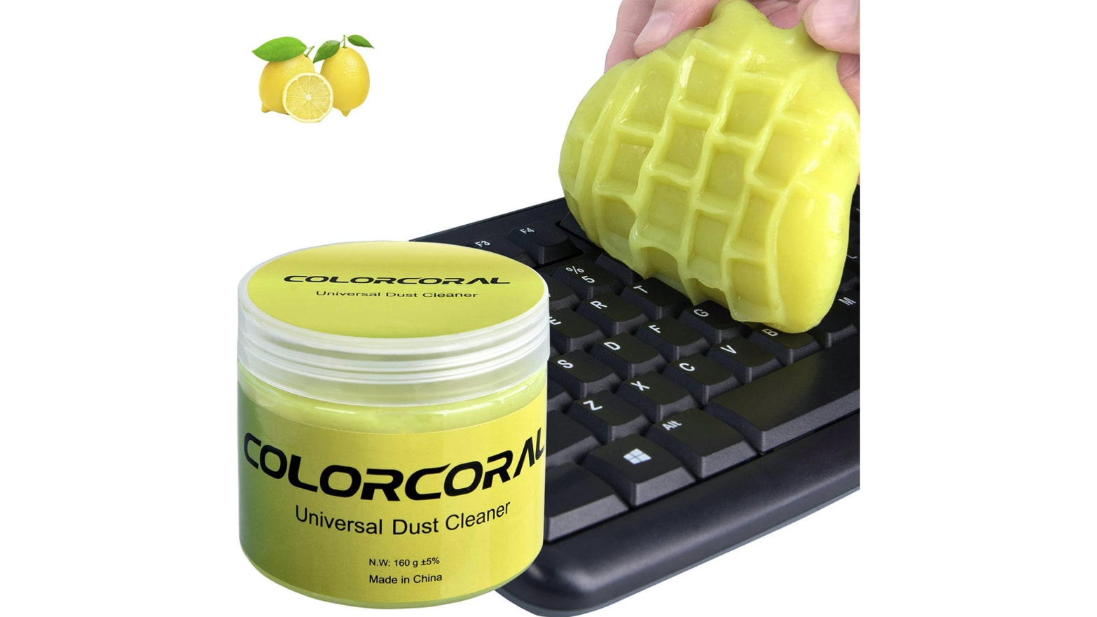 Colorcoral Universal Dust Cleaner Cleaning Gel for PC Keyboard Car