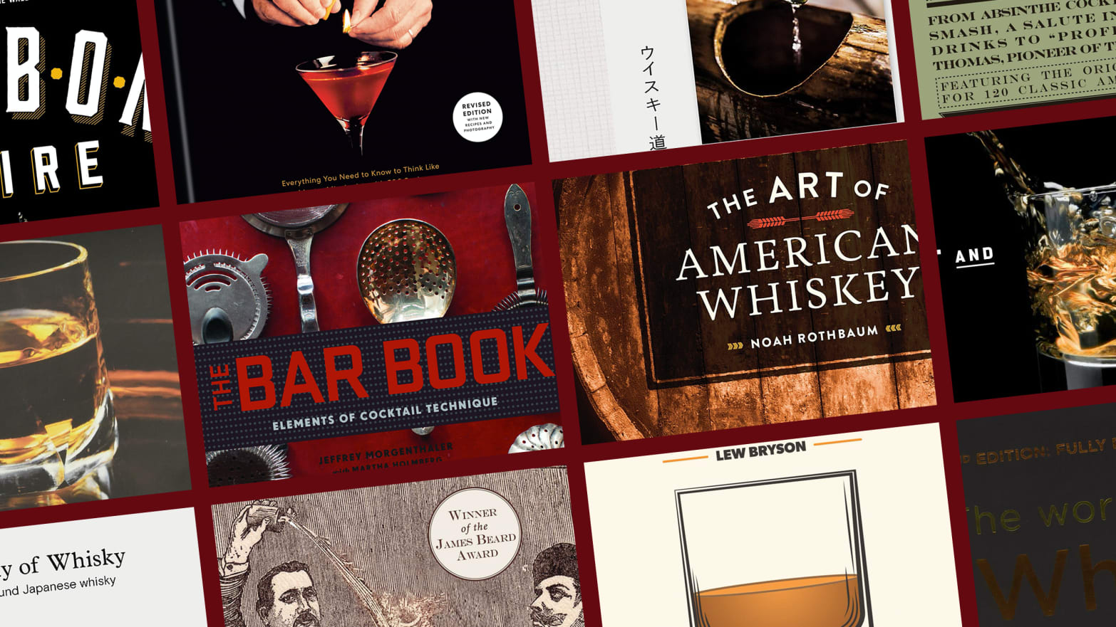 Best Whiskey and Cocktail Books For Every Kind of Drinker
