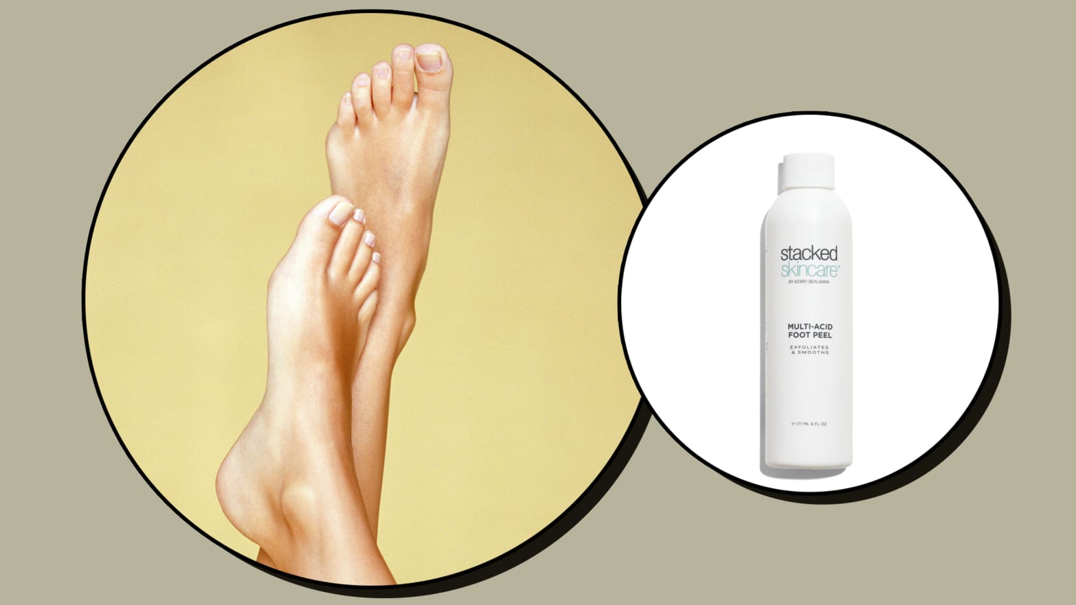 Stacked Skincare Acid Foot Peel Before and After Review | Scouted, The Daily Beast