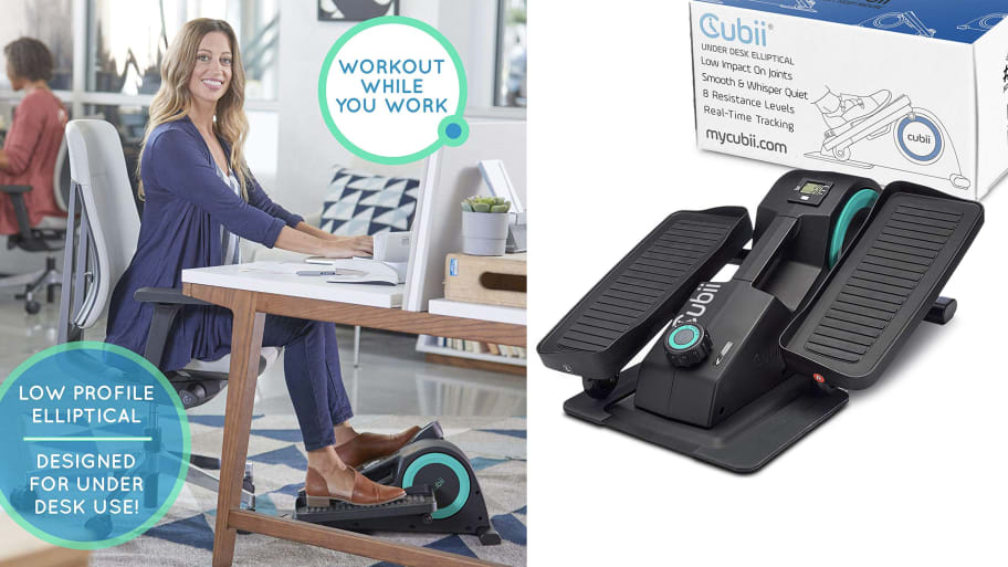 Work While You Workout With The Cubii Jr Under Desk Elliptical