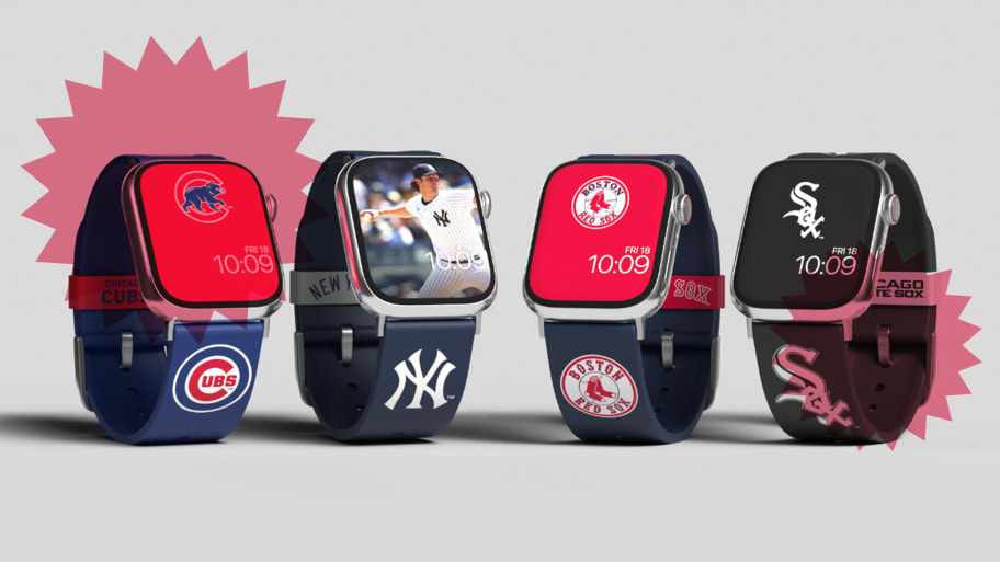 Moby fox x MLB apple watch bands