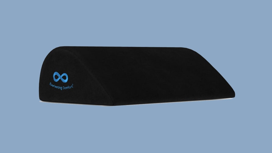 ErgoFoam Adjustable Foot Rest (Mesh) - Orthopedic Teardrop Design