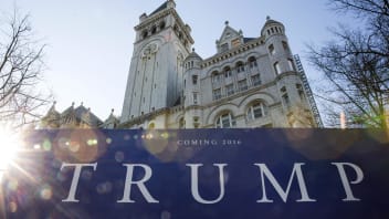 Trump International Hotel Washington DC stands in Washington, D.C., U.S., on Monday, March 21, 2016.