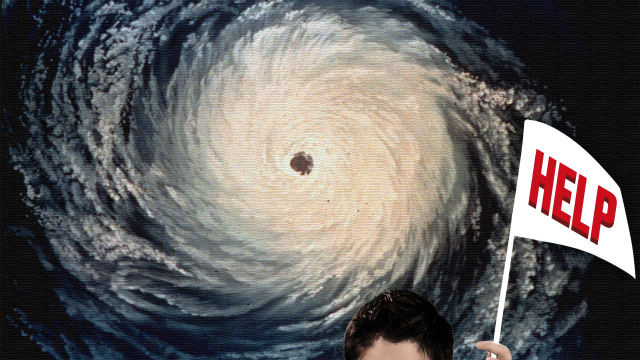 hurricane map maria katrina irma with man holding help sign tropical storm saffir simpson category 1 2 3 4 5